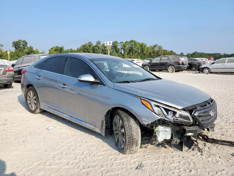 5NPE34AF7GH400870 - 2016 HYUNDAI SONATA SPORT SILVER photo 4