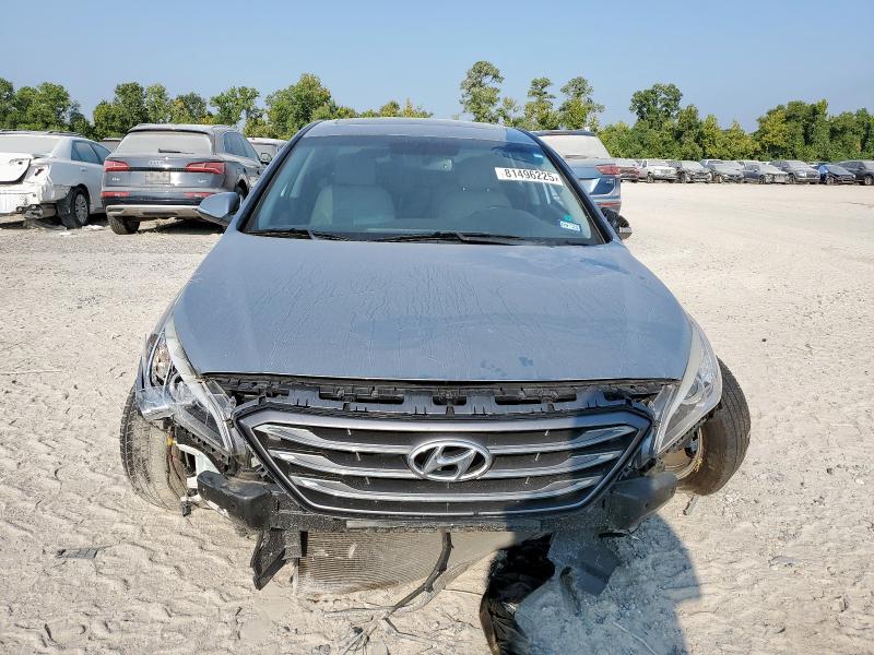5NPE34AF7GH400870 - 2016 HYUNDAI SONATA SPORT SILVER photo 5