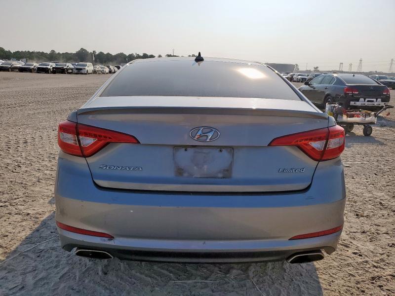5NPE34AF7GH400870 - 2016 HYUNDAI SONATA SPORT SILVER photo 6