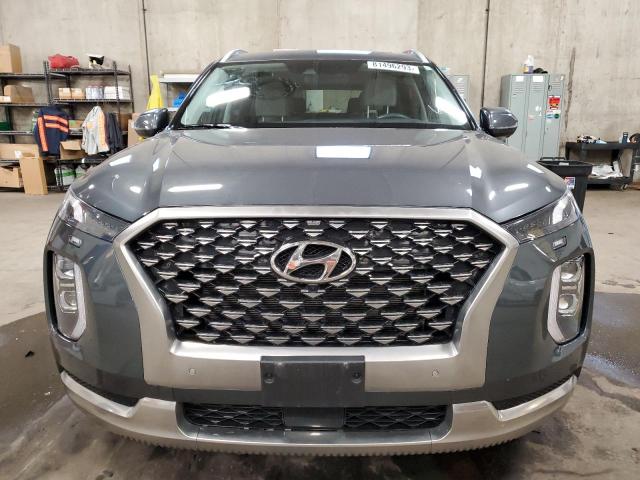 KM8R7DHE5NU477125 - 2022 HYUNDAI PALISADE CALLIGRAPHY GRAY photo 5