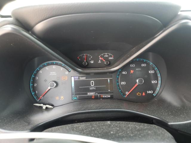 1GCGSCE31G1206235 - 2016 CHEVROLET COLORADO LT SILVER photo 9