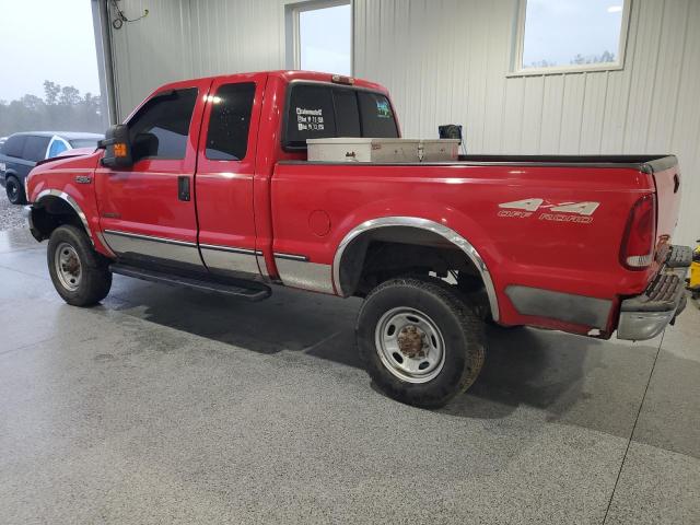 1FTNX21F9XED27767 - 1999 FORD F250 SUPER DUTY Rot Foto 2