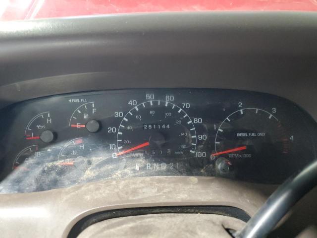 1FTNX21F9XED27767 - 1999 FORD F250 SUPER DUTY Rot Foto 9