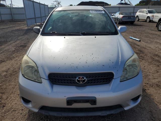 2T1KR32E16C574677 - 2006 TOYOTA COROLLA MA XR SILVER photo 5