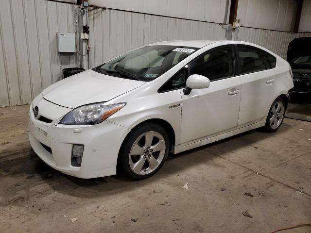 JTDKN3DU7B5324268 - 2011 TOYOTA PRIUS WHITE photo 1