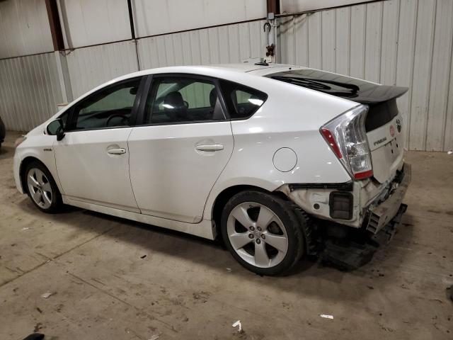 JTDKN3DU7B5324268 - 2011 TOYOTA PRIUS WHITE photo 2