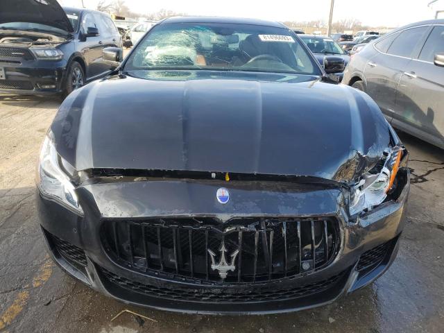 ZAM56RRA5F1140936 - 2015 MASERATI QUATTROPOR S BLACK photo 5