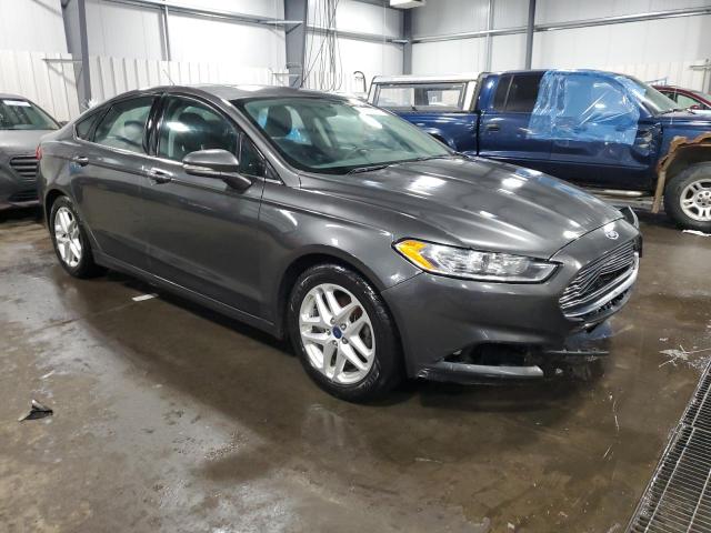 3FA6P0H73GR217629 - 2016 FORD FUSION SE GRAY photo 4