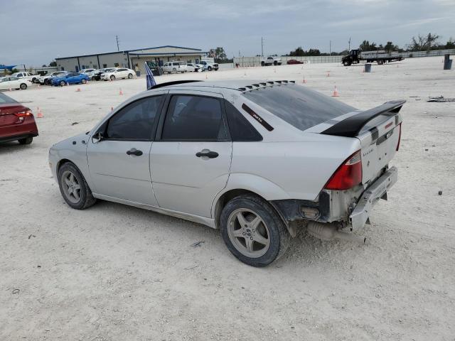 1FAFP34N97W192318 - 2007 FORD FOCUS ZX4 SILVER photo 2