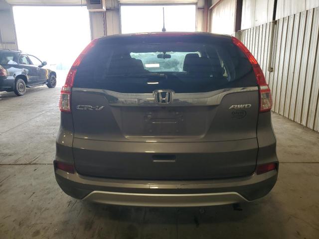5J6RM4H59FL032112 - 2015 HONDA CR-V EX 灰色 照片 6