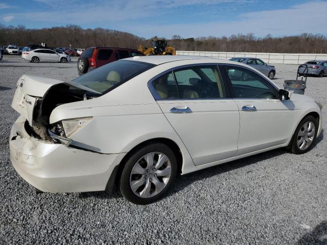 1HGCP36848A069403 - 2008 HONDA ACCORD EXL WHITE photo 3