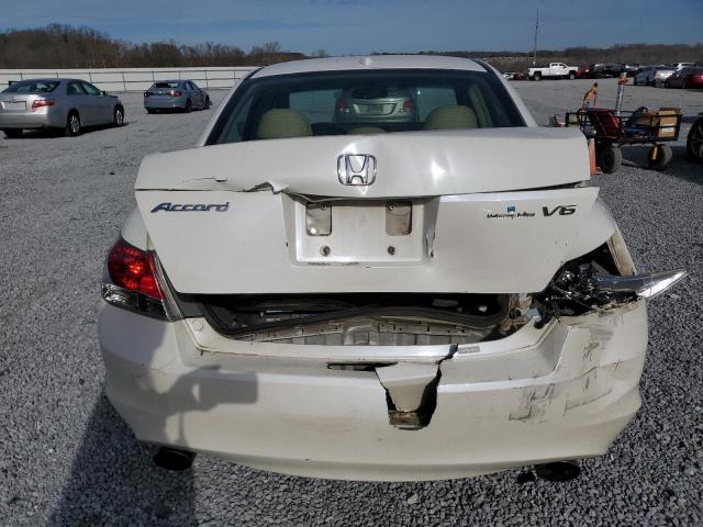 1HGCP36848A069403 - 2008 HONDA ACCORD EXL WHITE photo 6