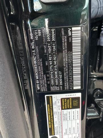 4JGFB4KB0NA595102 - 2022 MERCEDES-BENZ GLE 350 4MATIC GREEN photo 10