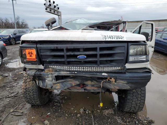 1FTJW36FXSEA48353 - 1995 FORD F350 WHITE photo 5