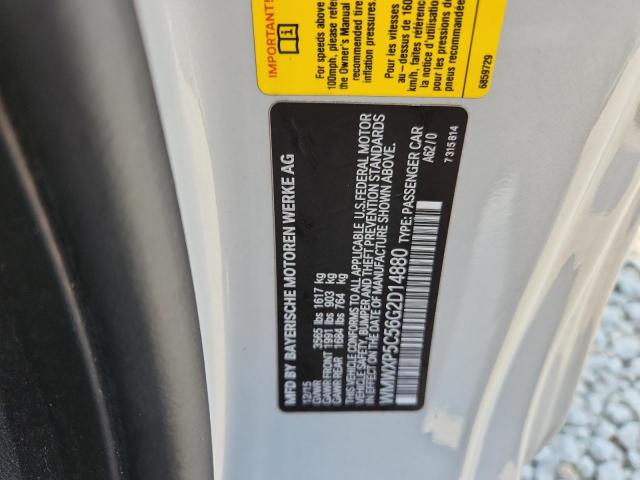 WMWXP5C56G2D14880 - 2016 MINI COOPER SILVER photo 12