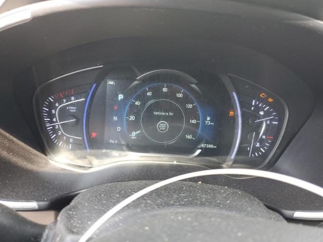 5NMS33AD2LH224040 - 2020 HYUNDAI SANTA FE SEL BLACK photo 9