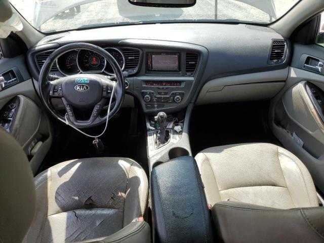 5XXGN4A79DG104056 - 2013 KIA OPTIMA EX SILVER photo 8