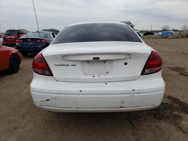 1FAFP53U15A297207 - 2005 FORD TAURUS SE WHITE photo 6