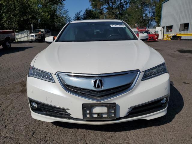 19UUB2F79FA006864 - 2015 ACURA TLX ADVANCE WHITE photo 5