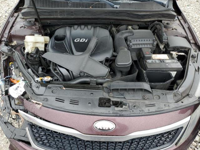 5XXGN4A72DG230145 - 2013 KIA OPTIMA EX MAROON photo 11