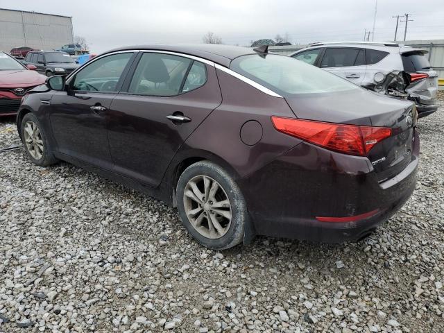 5XXGN4A72DG230145 - 2013 KIA OPTIMA EX MAROON photo 2