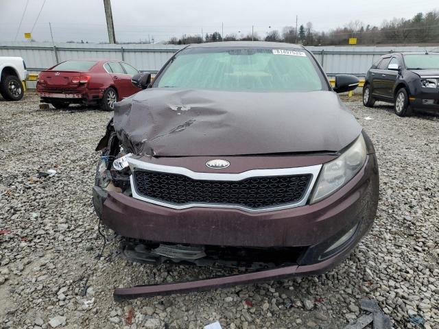 5XXGN4A72DG230145 - 2013 KIA OPTIMA EX MAROON photo 5