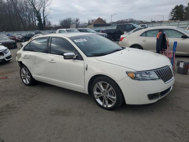 3LNHL2GC8CR813107 - 2012 LINCOLN MKZ CREAM photo 4