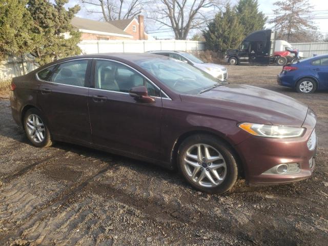 3FA6P0HR1DR299521 - 2013 FORD FUSION SE BURGUNDY photo 4