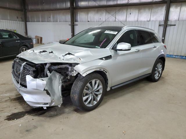 3PCAJ5BB9MF123056 - 2021 INFINITI QX50 LUXE SILVER photo 1