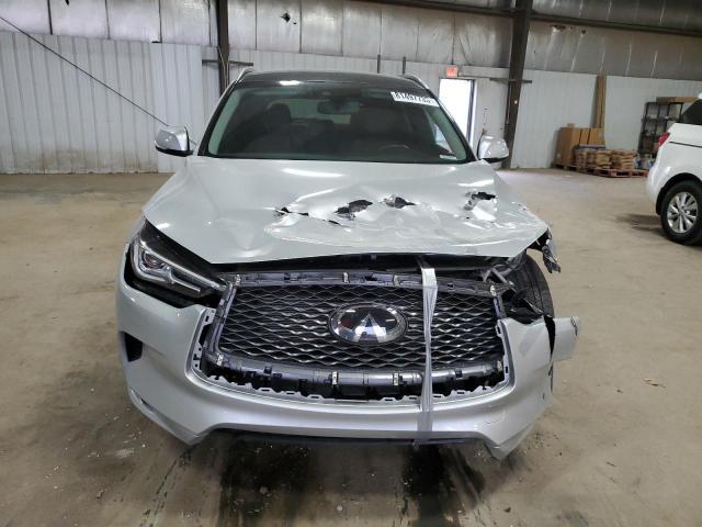 3PCAJ5BB9MF123056 - 2021 INFINITI QX50 LUXE SILVER photo 5