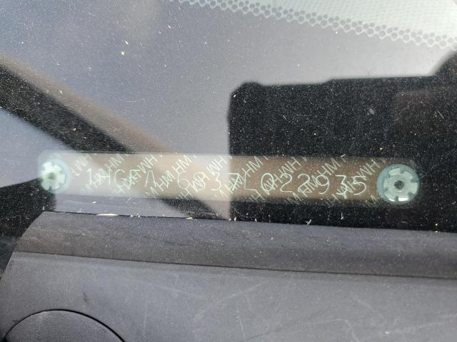 1HGFA16837L022935 - 2007 HONDA CIVIC EX BLUE photo 12