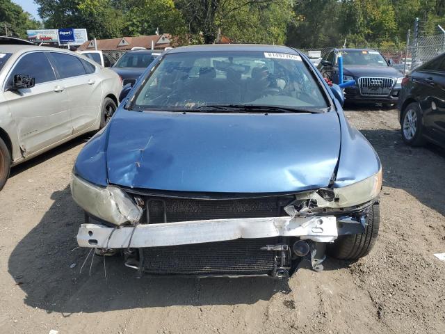 1HGFA16837L022935 - 2007 HONDA CIVIC EX BLUE photo 5