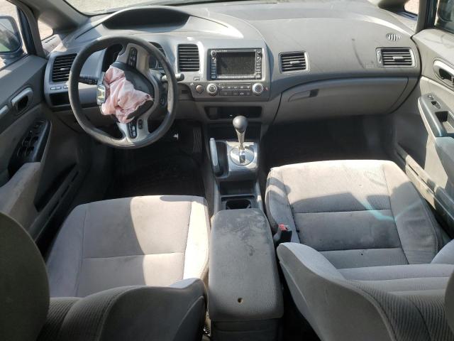 1HGFA16837L022935 - 2007 HONDA CIVIC EX BLUE photo 8