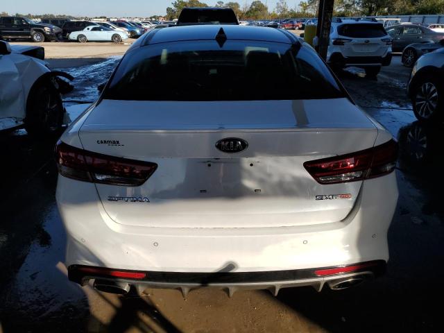 5XXGW4L25GG023865 - 2016 KIA OPTIMA SX WHITE photo 6