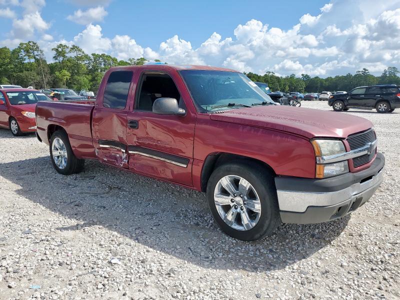 2GCEC19V251241443 - 2005 CHEVROLET SILVERADO C1500 Марун фото 4