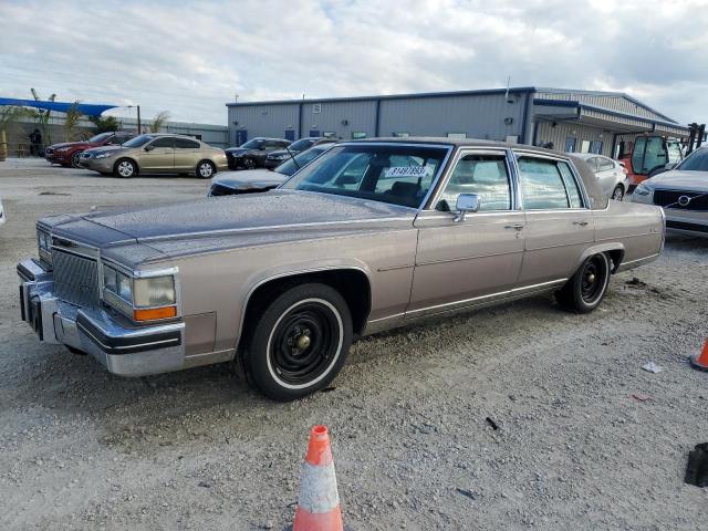 1G6AW6981E9139140 - 1984 CADILLAC FLEETWOOD BROUGHAM BROWN photo 1