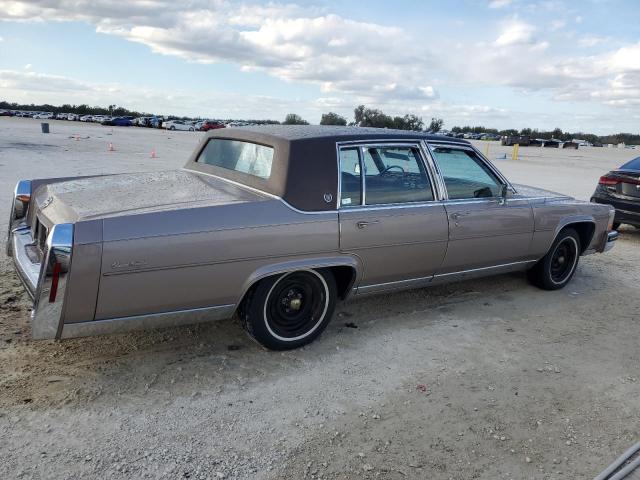 1G6AW6981E9139140 - 1984 CADILLAC FLEETWOOD BROUGHAM BROWN photo 3