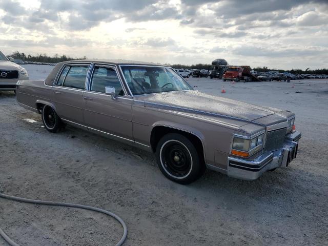 1G6AW6981E9139140 - 1984 CADILLAC FLEETWOOD BROUGHAM BROWN photo 4