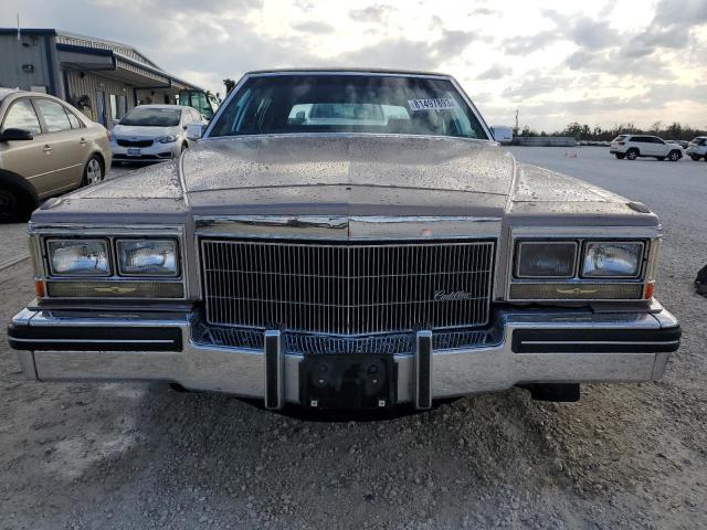 1G6AW6981E9139140 - 1984 CADILLAC FLEETWOOD BROUGHAM BROWN photo 5