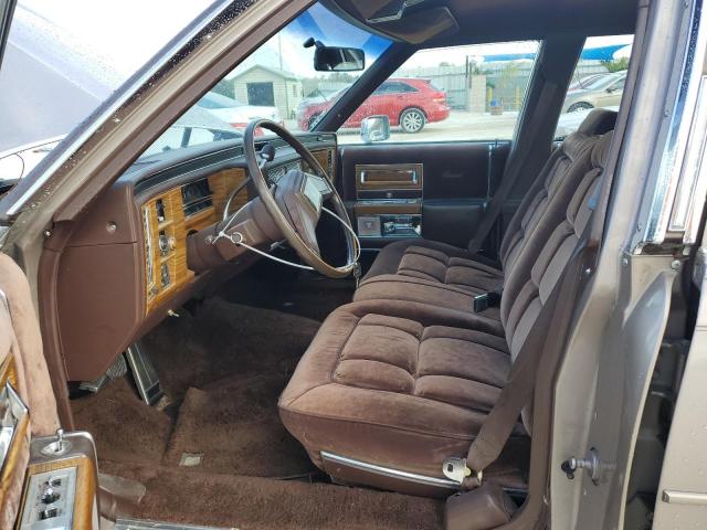 1G6AW6981E9139140 - 1984 CADILLAC FLEETWOOD BROUGHAM BROWN photo 7