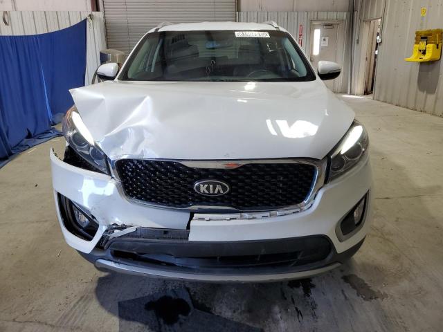 5XYPHDA53JG417021 - 2018 KIA SORENTO EX WHITE photo 5