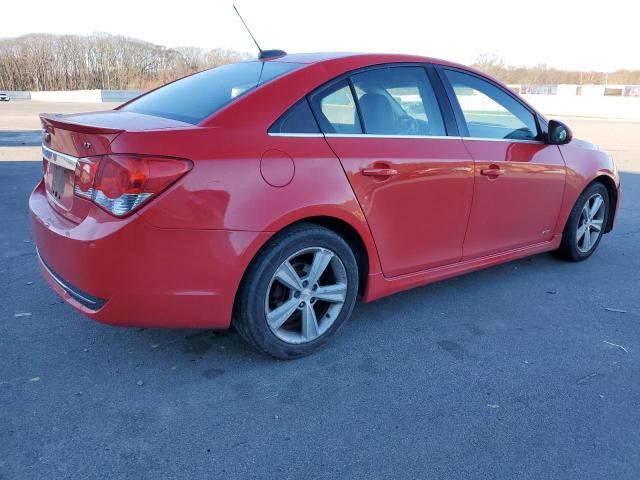 1G1PE5SB0F7119011 - 2015 CHEVROLET CRUZE LT RED photo 3