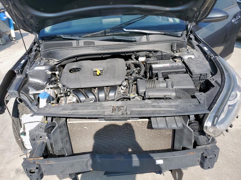 3KPF24AD0KE129881 - 2019 KIA FORTE FE CHARCOAL photo 11