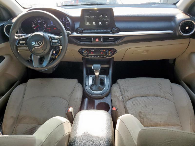 3KPF24AD0KE129881 - 2019 KIA FORTE FE CHARCOAL photo 8