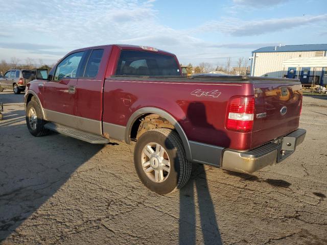 1FTPX14564NA44146 - 2004 FORD F150 MAROON photo 2