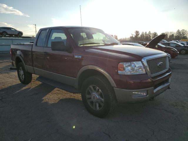 1FTPX14564NA44146 - 2004 FORD F150 MAROON photo 4