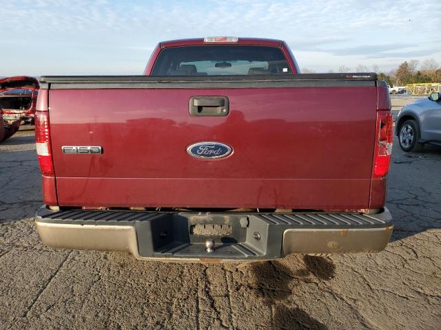 1FTPX14564NA44146 - 2004 FORD F150 MAROON photo 6