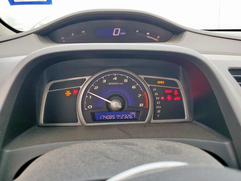 19XFA16849E021061 - 2009 HONDA CIVIC EX Boz foto 9