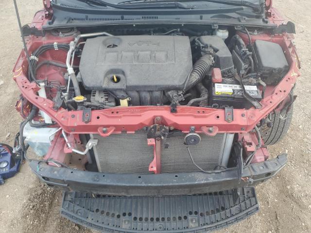 5YFBURHEXEP021310 - 2014 TOYOTA COROLLA L 红色 照片 11