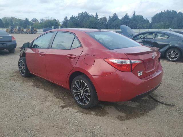 5YFBURHEXEP021310 - 2014 TOYOTA COROLLA L 红色 照片 2